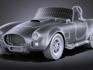 Shelby Cobra 427c 1965 3D Model