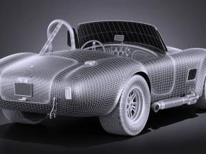 Shelby Cobra 427c 1965 3D Model