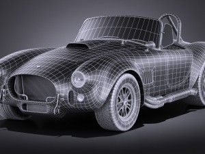 Shelby Cobra 427c 1965 3D Model