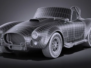 Shelby Cobra 427c 1965 3D Model