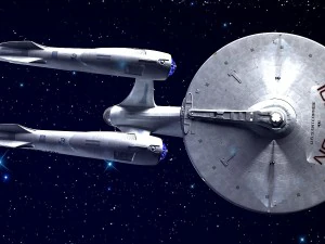 Star Trek Enterprise NCC 1701 3D Model