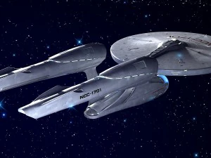 Star Trek Enterprise NCC 1701 3D Model