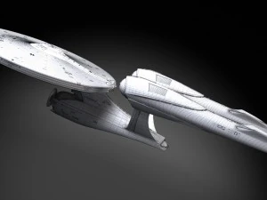 Star Trek Enterprise NCC 1701 3D Model
