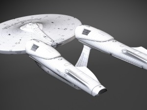 Star Trek Enterprise NCC 1701 3D 모델