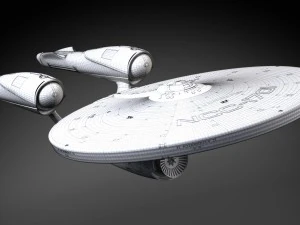 Star Trek Enterprise NCC 1701 3D Model