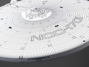 Star Trek Enterprise NCC 1701 3D 모델