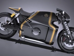 Lotus C-01 2017 3D Model
