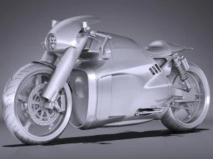 Lotus C-01 2017 3D Model