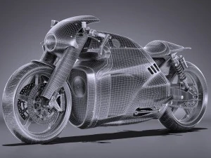Lotus C-01 2017 3D Model