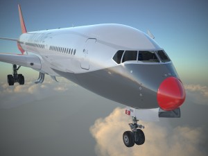 Generic Jet Airliner 3D Model