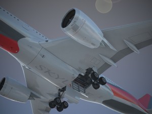 Generic Jet Airliner 3D Model