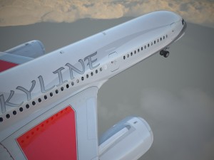 Generic Jet Airliner 3D Model