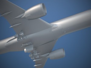 Generic Jet Airliner 3D Model