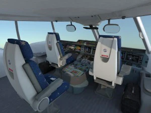 Aereo di linea generico Modello 3D