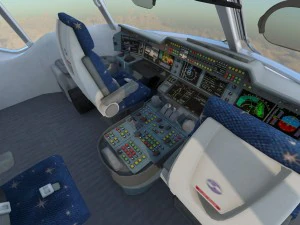 Aereo di linea generico Modello 3D