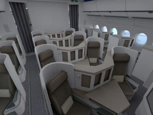 Aereo di linea generico Modello 3D