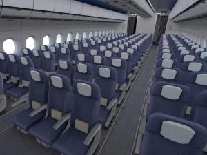 Aereo di linea generico Modello 3D