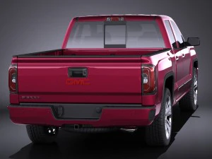 GMC Sierra 2016 vray 3D Model