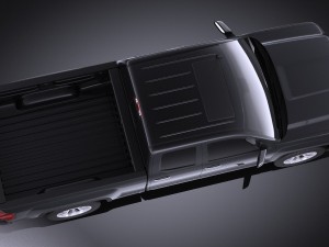 GMC Sierra Crew Cab 2014 vray 3D Модель