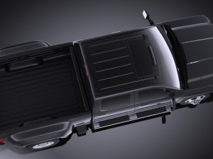 GMC Sierra HD 2015 vray Modello 3D