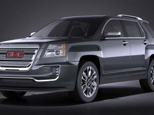 GMC Terrain Denali 2016 vray Modello 3D