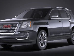 GMC Terrain Denali 2016 vray 3D Model