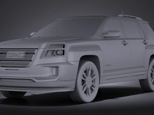 GMC Terrain Denali 2016 vray 3D Model
