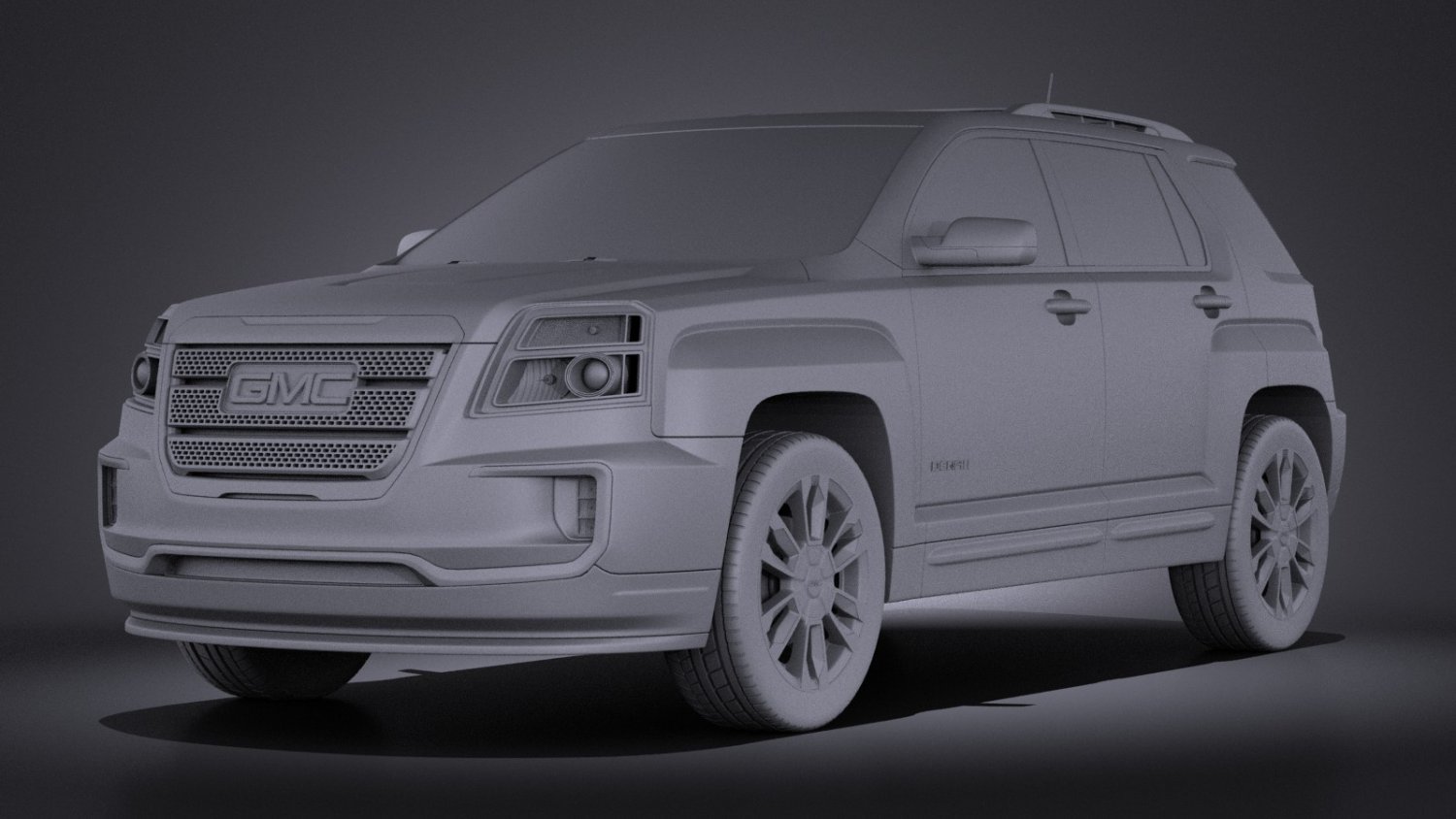 Gmc Terrain Denali 2016 Vray 3D Модель In Внедорожник 3DExport