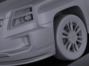GMC Terrain Denali 2016 vray 3D Model