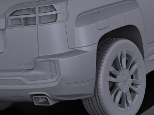 GMC Terrain Denali 2016 vray 3D Модель