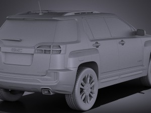 GMC Terrain Denali 2016 vray 3D Модель