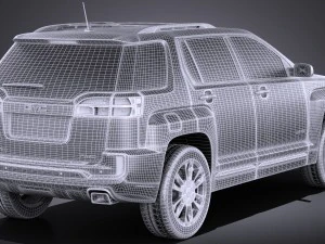GMC Terrain Denali 2016 vray 3D Model