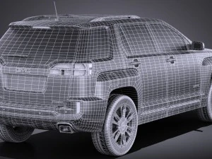 GMC Terrain Denali 2016 vray 3D Model