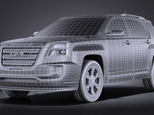 GMC Terrain Denali Slt 2016 vray Modèle 3D