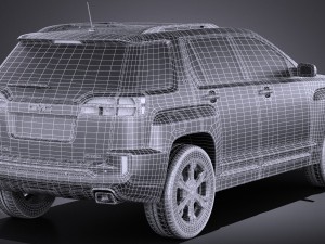 GMC Terrain Denali Slt 2016 vray Modèle 3D