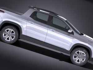 Fiat Toro 2017 3D मॉडल