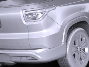 Fiat Toro 2017 3D मॉडल