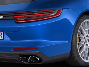 Porsche Panamera 4S 2017 3D Модель