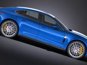 Porsche Panamera 4S 2017 3D Model
