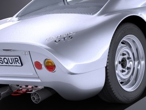 Porsche 904 Carrera GTS 1963-1965 Modèle 3D
