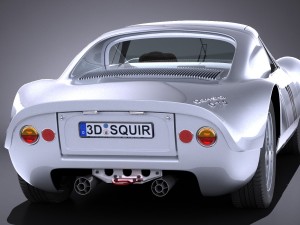 Porsche 904 Carrera GTS 1963-1965 Modèle 3D