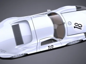 Porsche 904 Carrera GTS 1963-1965 3D Model