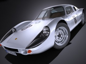 Porsche 904 Carrera GTS 1963-1965 Modèle 3D