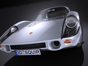 Porsche 904 Carrera GTS 1963-1965 Modèle 3D