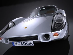 Porsche 904 Carrera GTS 1963-1965 3D Model