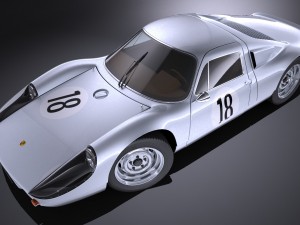 Porsche 904 Carrera GTS 1963-1965 Modèle 3D