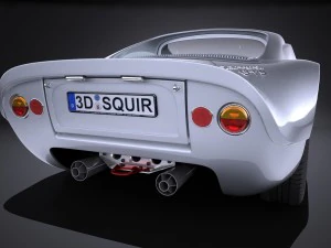 Porsche 904 Carrera GTS 1963-1965 3D Model