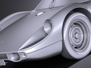 Porsche 904 Carrera GTS 1963-1965 Modèle 3D