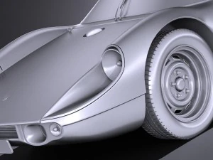 Porsche 904 Carrera GTS 1963-1965 3D Model