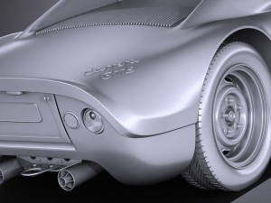 Porsche 904 Carrera GTS 1963-1965 Modèle 3D